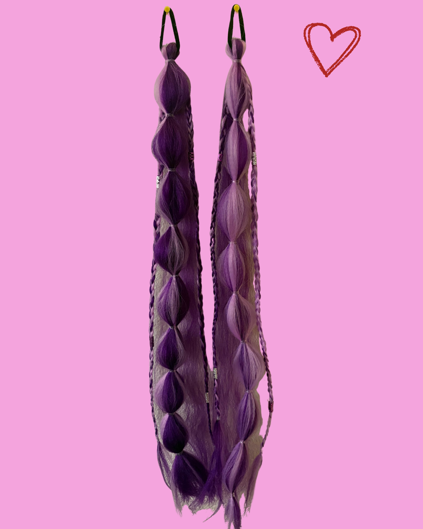 Festival Braids - Purple Princess