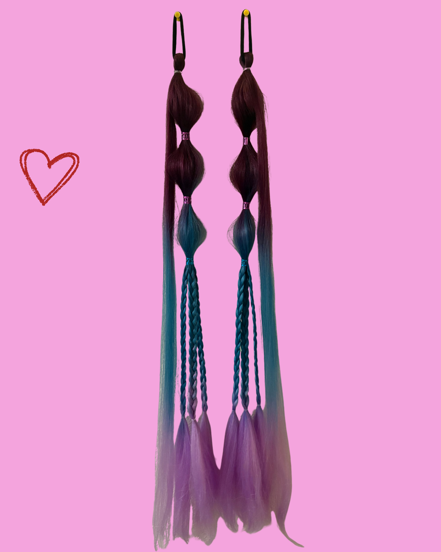 Festival Braids - Ombré Jellyfish