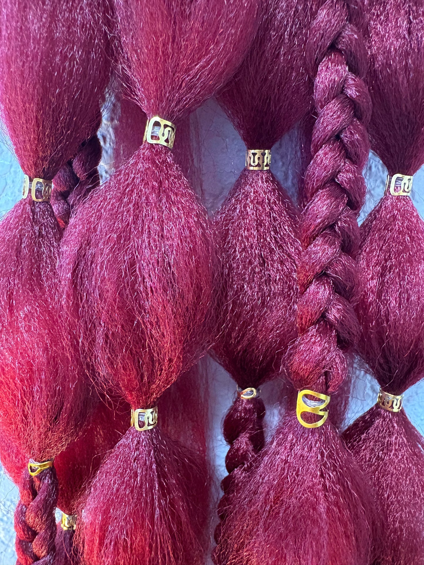 Maroon Bubbles - Set