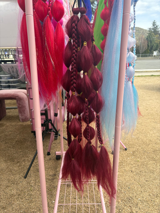 Maroon Bubbles - Set