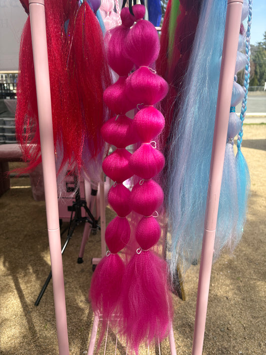 Hot Pink Big Bubbles - Set